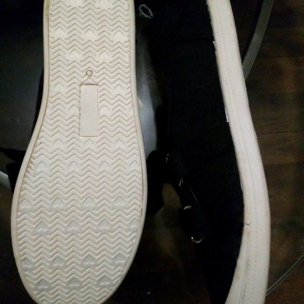 Sugar Canvas Deck Shoes Size 10